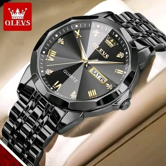 OLEVS DIOMOND CAD 9931 WATCH FULL BLACK